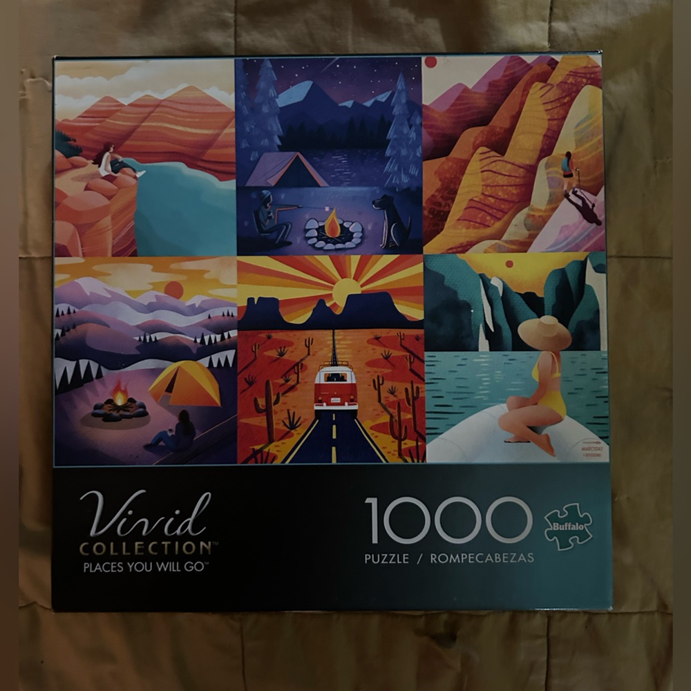 Vivid Collection 1000 Piece Puzzle